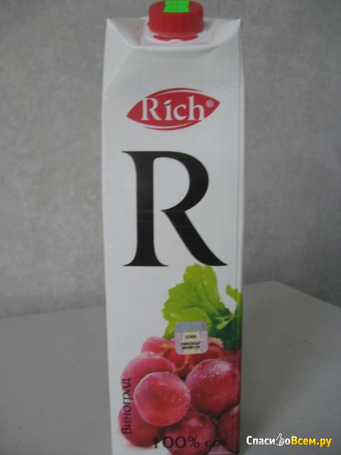 Сок Rich виноградный