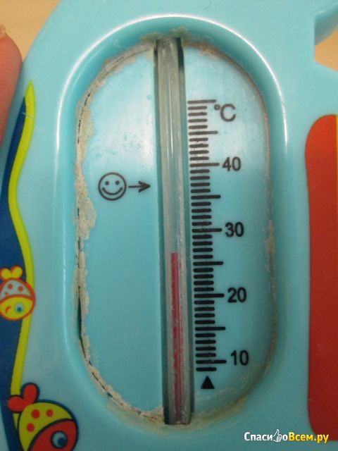 Термометр для ванной Курносики "Пароходик"
