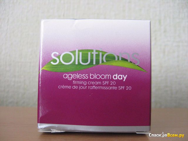 Дневной омолаживающий крем для лица Avon Solutions "Цветение" Ageless Bloom Day SPF 20