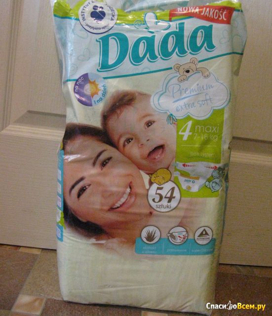 Детские подгузники Dada Premium Extra Soft