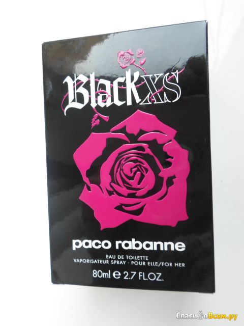 Туалетная вода Paco Rabanne Black XS