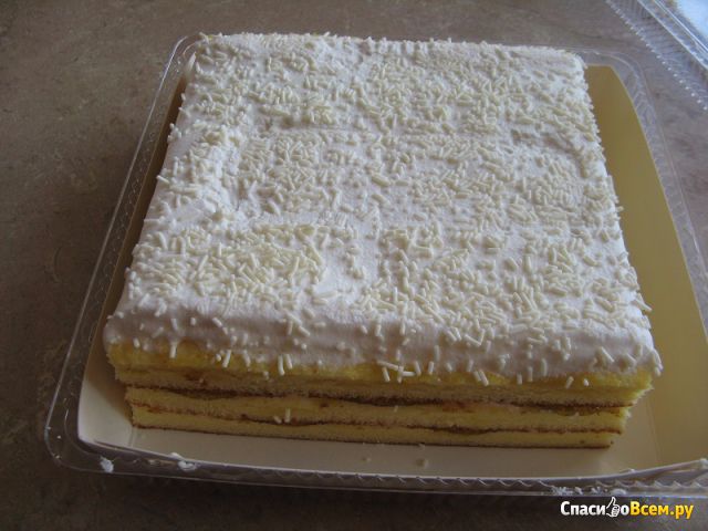 Торт Konti BiSKonti бисквитный молочно-медовый