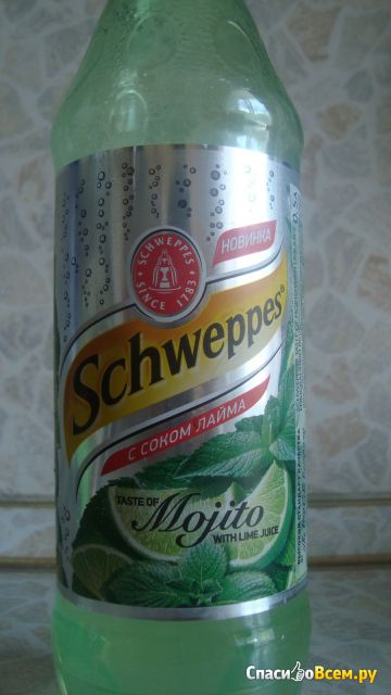Газированный напиток Schweppes "Мохито с соком лайма"