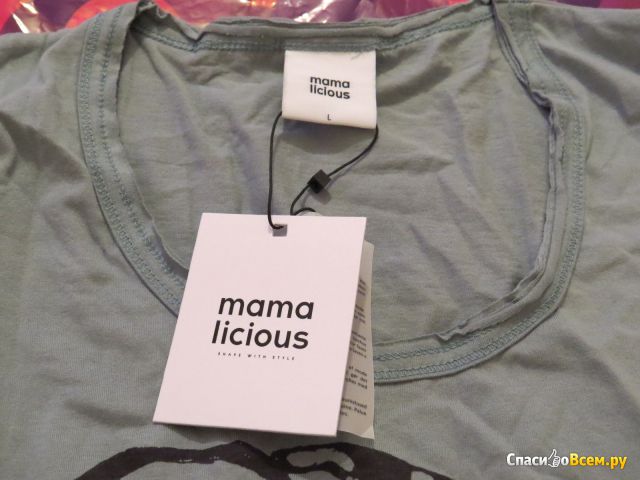 Женская футболка Mama Licious арт. 1594837