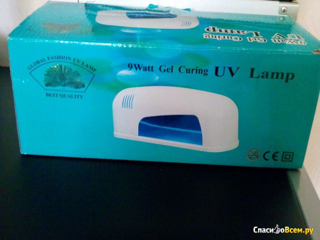 Лампа ультрафиолетовая Global Fashion UV Lamp 9 Watt Gel Curing
