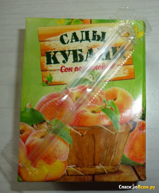 Сок "Сады Кубани" Персиковый