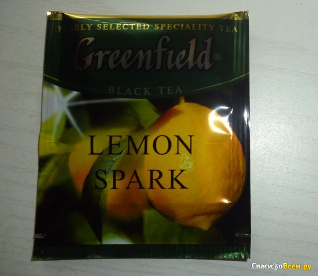 Чай Greenfield Lemon Spark в пакетиках
