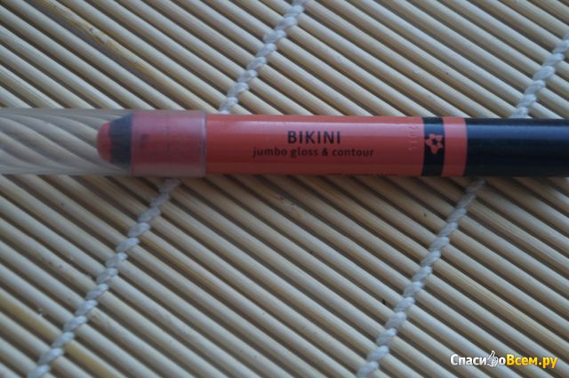 Карандаш-блеск для губ Л'Этуаль Bikini jumbo-gloss & contou оттенок №209 orange stile