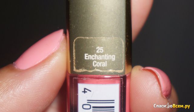 Блеск для губ Max Factor Colour Elixir № 25 Enchanting coral