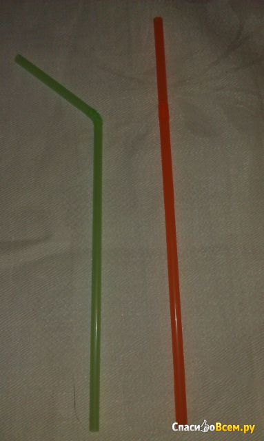 Трубочки для напитков Drinking Straws «Соломка неоновая» Antella