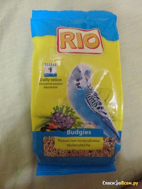 Корм RIO для волнистых попугайчиков
