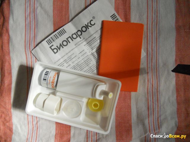 Антибиотик для местного применения "Биопарокс"