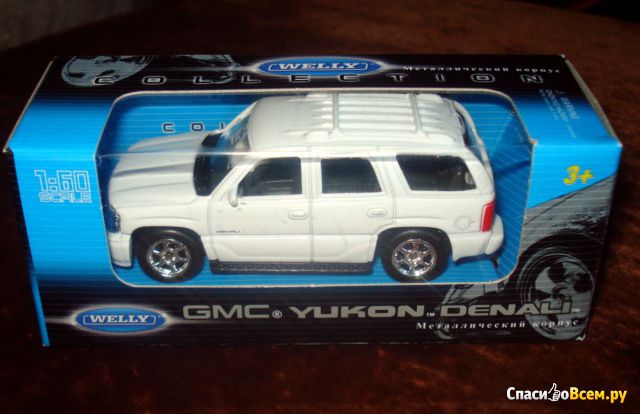Игрушечный автомобиль Welly GMC Yukon Denali No. 52250