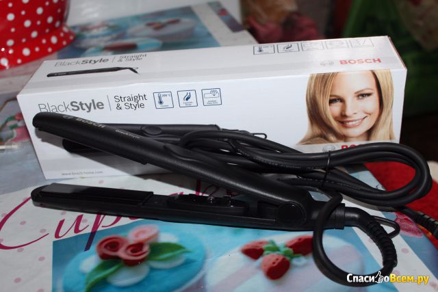 Выпрямитель-стайлер для волос Bosch Straight&Style PHS2101B