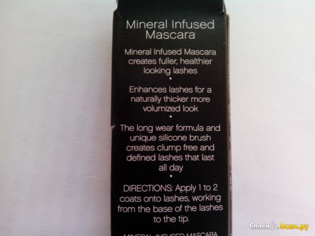 Тушь для ресниц E.L.F. Mineral Infused Mascara