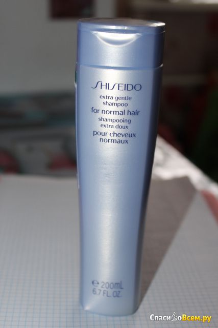 Шампунь для волос Shiseido extra gentle shampoo