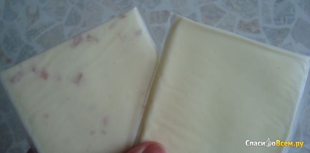 Сыр плавленый Hochland "Асорти" 4 сливочных + 4 с ветчиной