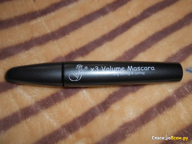 Тушь для ресниц объемная Ffleur X3 Volume Mascara