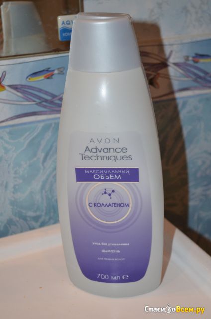 Шампунь Avon Advance Techniques для придания объема тонким волосам