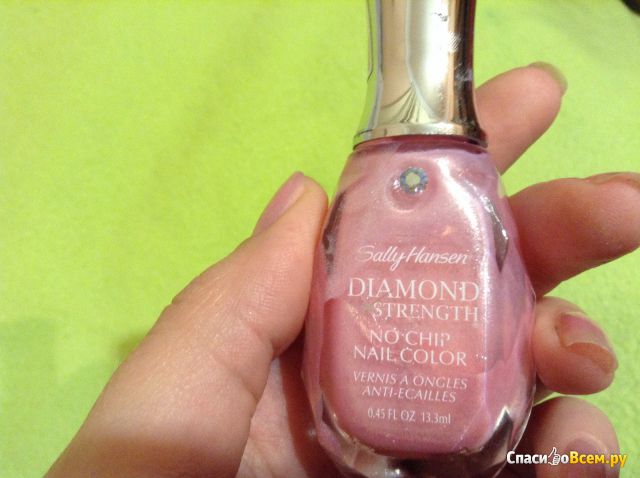 Лак для ногтей Sally Hansen Diamond Strength №250 Pink Promise