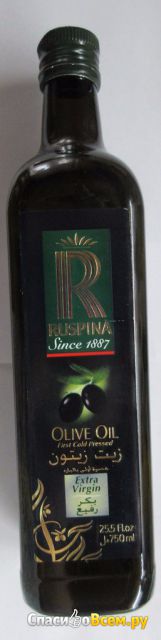 Оливковое масло «Ruspina» Extra Virgin первого холодного отжима
