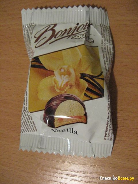 Десерт Konti Bonjour Souffle Vanilla