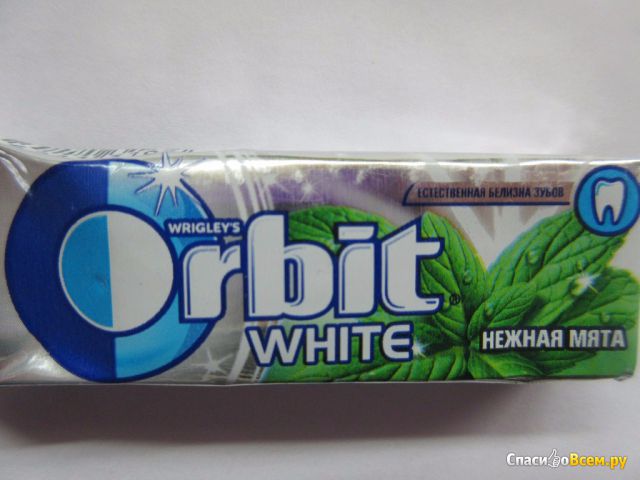 Жевательная резинка Orbit white «Нежная мята»