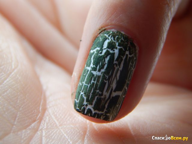 Лак для ногтей VOV Crack magic nail art technical application