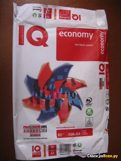 Бумага IQ Economy А4