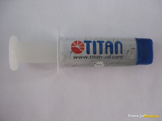 Термопаста с нанотехнологией Titan Nano Grease TTG-G30015 Accessories