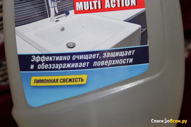 Чистящий спрей для ванной комнаты Sanfor Multi Action