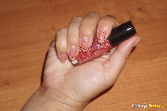 Лак для ногтей Sally Hansen Triple shine №310 Twinkled Pink