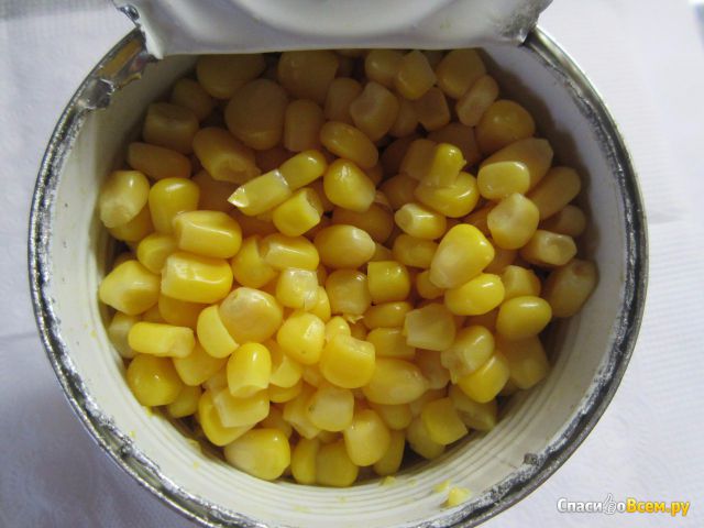 Кукуруза сладкая в зернах Green Ribbon в вакуумной упаковке