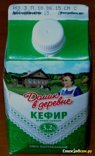 Кефир "Домик в деревне" 3,2 %
