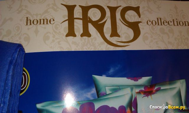 Комплект постельного белья «Iris» Home Collection Слим сатин 5D CY-158