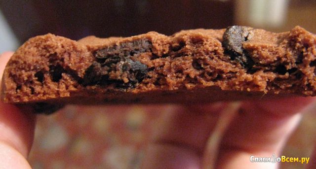 Печенье Roshen "Esmeralda Chocolate" Biscuits with Chocolate Coating Drops