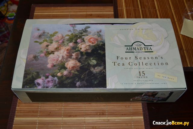 Чайное ассорти Ahmad Tea Four Season's Tea Collection