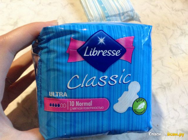 Прокладки Libresse Classic Ultra Normal