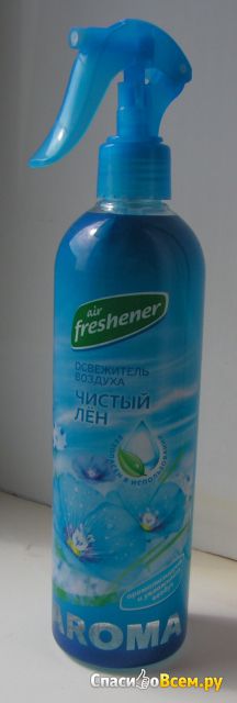 Освежитель воздуха Air freshener Aroma «Инвент» Чистый лён