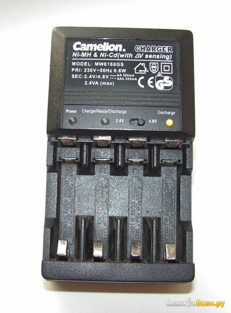 Зарядное устройство Camelion MW8168GS