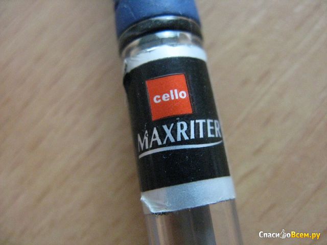 Шариковая ручка Cello "Maxriter" Inox-Tip