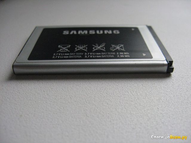 Аккумуляторная батарея Samsung AB403450BU 3,7V Li-ion 800 mAh