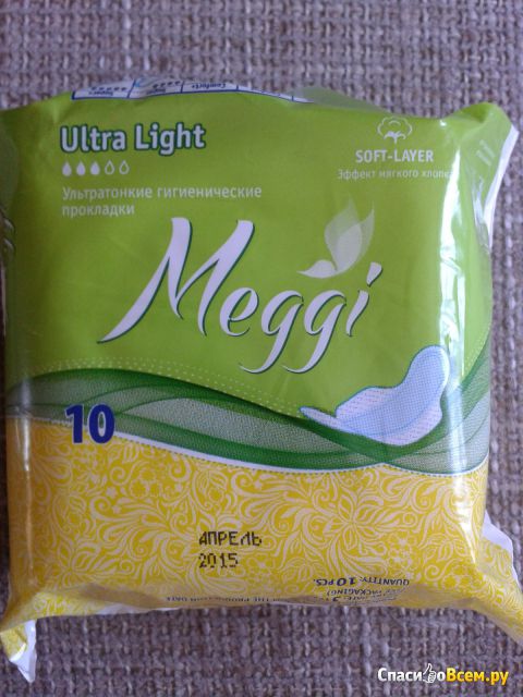 Гигиенические прокладки Meggi Ultra Light