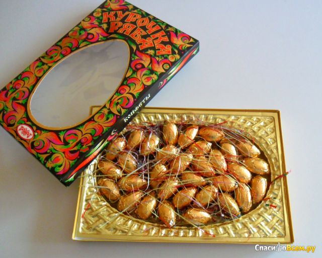 Шоколадные конфеты "Курочка Ряба" Рахат