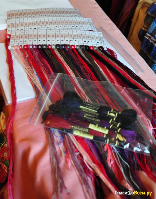Набор материалов "Катрусины рукоделки" для вышивания крестом "Кельтский дракон 2"