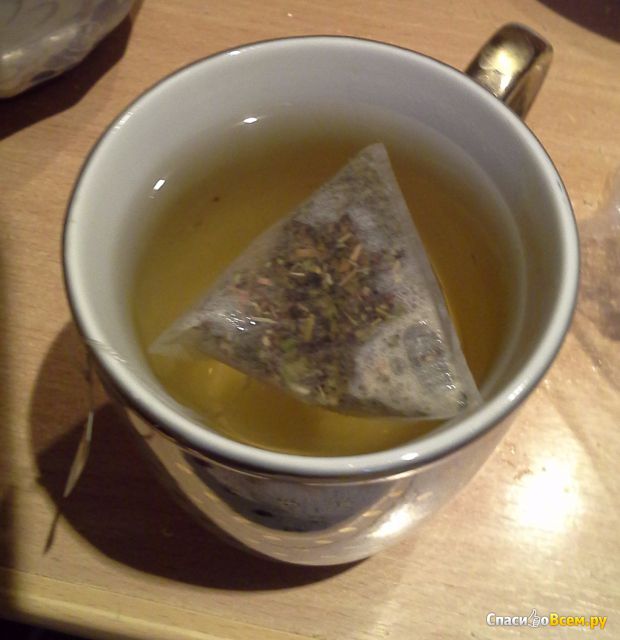Зеленый чай Lipton Lemon Melissa в пакетиках-пирамидках