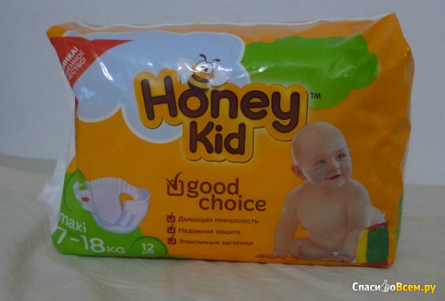 Подгузники детские Honey Kid maxi