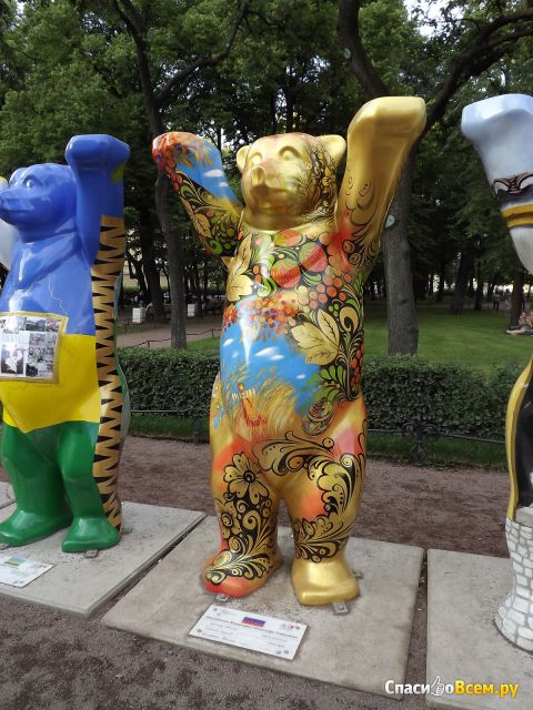 Путешествующая выставка "United Buddy Bears" (Санкт-Петербург, Александровский сад)