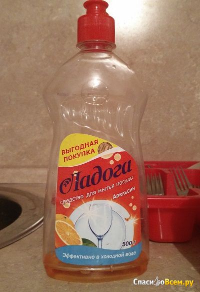 Средство для мытья посуды "Ладога" Апельсин