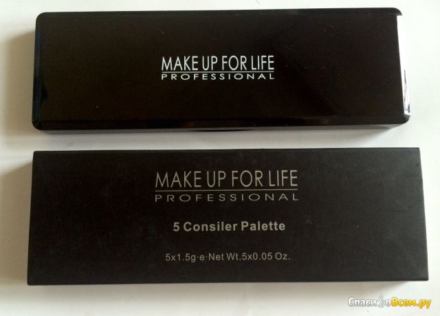 Набор консилеров Make up for life Professional 5 Consiler Palette MUFL-245